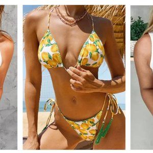 BRAND NEW Sexy lemon bikini M